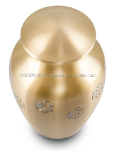 Urna funeraria de latón para mascotas, para perros y gatos de Brassworld, India - Product Image 6