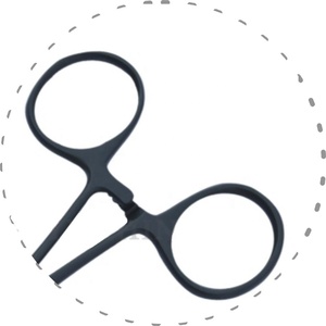 Pinzas de Pesca con Mosca Recubiertas de Color Negro, Acero Inoxidable, Herramientas de Pesca con Mosca, Fabricante de Instrumentos de Pesca - Product Image 5