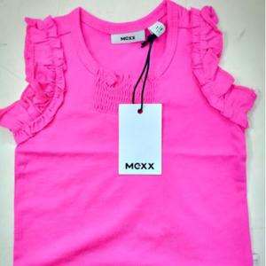 Lote de Camisetas de Marca para Niñas, Ropa de Dormir Infantil, Color Liso, Ecológicas, de Secado Rápido, Casuales, sin Mangas, Cuello Redondo, Tejidas, 100% Algodón - Product Image 1