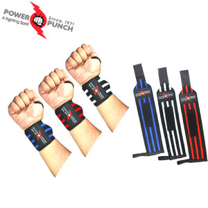 Muñequeras Power Punch PP-1012 para Levantamiento de Pesas, Diseño Unisex Transpirable, Soporte Personalizable, Mejora el Rendimiento en el Gimnasio, Previene Lesiones - Product Image 3