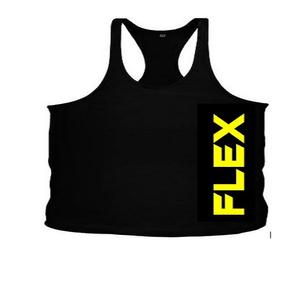 custom gym men stringers with curve bottom hem - Product Image 1