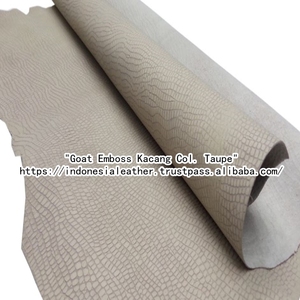 Premium Relieve Peanut Luxury Leather Goat Skin Versátil para muebles Bolsos Zapatos Sofás - Product Image 2