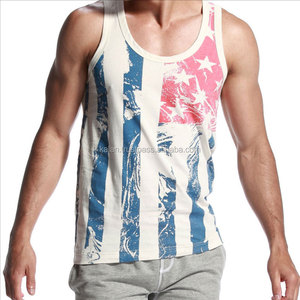 Custom Multi-Color KITTM07 Logo Breathable Eco-Friendly Quick Dry Knitted Tank <b>Top</b> for Men Plus Size Casual Gym Clothing - Product Image 4