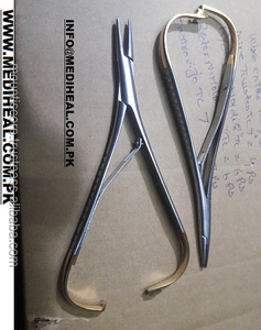 Portaagujas Mathieu TC de Carburo de Tungsteno, Instrumentos Dentales, Mango Plateado, Acero Inoxidable, Agarre Ergonómico, Certificado CE Clase II - Product Image 4