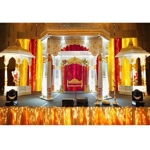 Grand mariage style Rajwada Mandap meilleur mariage indien Mandap fibre de mariage Mandap fabricant fournisseur australie - Product Image 1