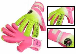 ถุงมือผู้รักษาประตู Gk Saver รุ่นผู้ใหญ่ คุณภาพระดับมืออาชีพ พร้อมแผ่นยางลาเท็กซ์เยอรมัน หนา 4 มม. พิมพ์โลโก้ - Product Image 2