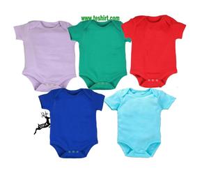 India Tirupur <b>100</b>% Organic Cotton Waterproof Breathable Eco-Friendly Baby Rompers for Infants & Toddlers Unisex Onesie - Product Image 4