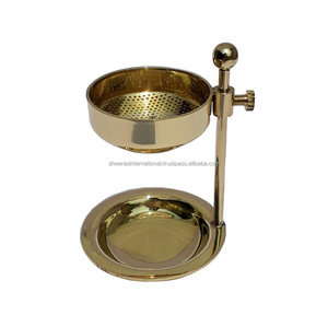 Quemador de incienso de Metal ajustable personalizado, fragancia para el hogar, vela de carbón calentado, té, loto, lavanda, aromas de jengibre, para uso espiritual - Product Image 1