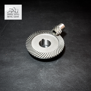 Engranaje Cónico Helicoidal de Acero Personalizado para Desbrozadora, Estándar JIS, Equipo Mecánico, Taiwán - Product Image 6