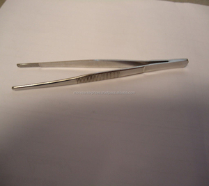 Pinzas de tejido de pulgar quirúrgico de acero inoxidable de alta calidad, fórceps, fuente de alimentación Manual para uso en sala médica - Product Image 2