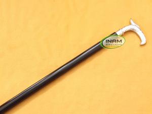 Bastón de madera tallado a mano para caminar, estilo vintage, con mango de diseñador - Product Image 3