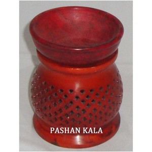 Natural Soapstone Aroma Oil Burner For <b>Room</b> Fragrancer - Product Image 1
