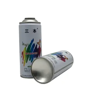 Spray vide 65x100mm, livraison gratuite, avec peinture en aérosol, sans logo