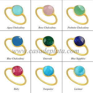 Púrpura cobre turquesa Gemstone925 joyería de plata esterlina chapado en oro romántico pendiente de moda para regalo de boda o fiestas - Product Image 5