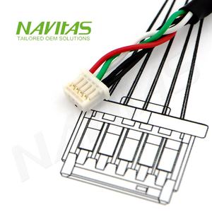 Faisceau de câblage personnalisé avec connecteur Pico-Clasp 5 broches pour l'électronique - Product Image 3