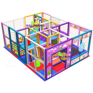 Patio de juegos para interiores con capacidad para 10 niños, 5x4x2,3 metros, fabricado por Softplaygrounf Company de Turquía - Product Image 2