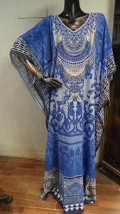 Caftán estampado DIGITAL ropa informal india para mujer - Product Image 4