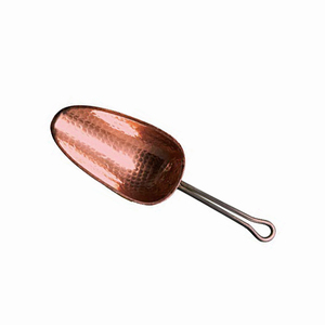 Cuillère à glace plaquée cuivre martelé - Product Image 1