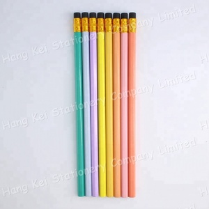 Juego de Lápices Escolares de Madera HB de 7 Pulgadas con Pegatina Holográfica Personalizada Multicolor para Niños - Product Image 6