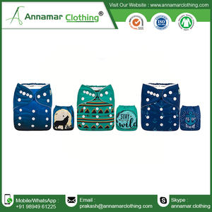 Proveedor de tela de algodón puro para pañales de bebé - Product Image 2