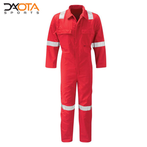 Combinaison de sécurité ignifuge de haute qualité de l'usine OEM et combinaisons de travail ANSI Classe 2 EN ISO Classe 1 Logo personnalisé réfléchissant - Product Image 5