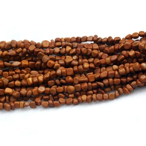 Cuentas rectangulares de alta calidad, cuentas de jaspe amarillo, collar de cristal para mujer, joyería cuadrada, cuentas de piedras preciosas, proveedor de fabricación de joyas - Product Image 4