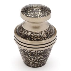 Urna de cremación de aluminio esmaltada púrpura de estilo europeo hermoso recuerdo de latón/aluminio para almacenamiento de cenizas de mascotas para funerales - Product Image 5