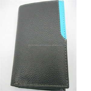 Portefeuille en cuir multifonction commande en gros fabriqué en Inde Fabrication en gros sur mesure Portefeuilles et accessoires en cuir pour hommes - Product Image 1