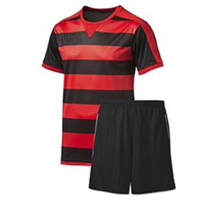 Indossa maglia da calcio sportiva ad asciugatura rapida di alta qualità sublimazione uniforme da calcio da uomo ultimo Design personalizzato - Product Image 1