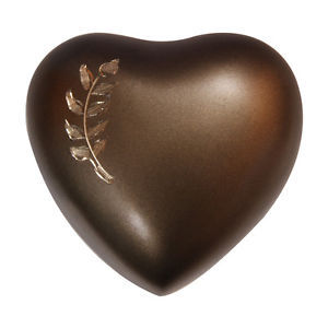 Urne funéraire personnalisée en laiton en forme de cœur argenté avec empreinte de patte en or Urne à cendres en bronze massif pour adultes et bon marché - Product Image 6