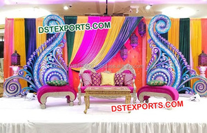 Rajasthani Theem Décorations De Mariage Rajasthani Thème Petites Statues Fabricant Exportateur USA Vente En Gros Mariage Configuration Décor - Product Image 5