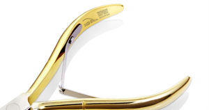 Nghia ชุดทำเล็บเท้าแบบมืออาชีพ C-118เหล็กแข็งชุบทองสปริงคู่เคลือบเล็บ - Product Image 5