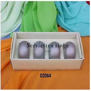 Anillos para Servilletas de Madera Pintados a Mano, Ecológicos, con Acabado Mate, para Decoración de Bodas y Regalos, Hogar, Hotel y Restaurante - Product Image 1