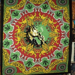 Nuovo stile bohémien cotone Bob colori Rasta <span class=keywords><strong>arazzi</strong></span> stampati <span class=keywords><strong>arazzi</strong></span> fornitore all'ingrosso dall'India - Product Image 4