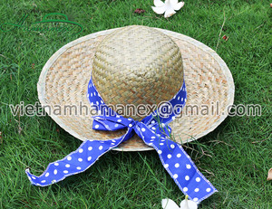 Promoción personalizada Sombreros de paja de hoja de palma natural y algas marinas con accesorios de cinta Promoción personalizada Sombrero para el sol - Product Image 1