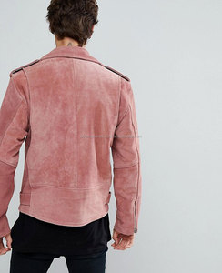 Chaquetas de Cuero para Hombre en Existencia, Cierres Originales, Chaqueta de Cuero de Oveja Genuino, Recién Llegado, Chaqueta de Gamuza Real para Hombre - Product Image 2