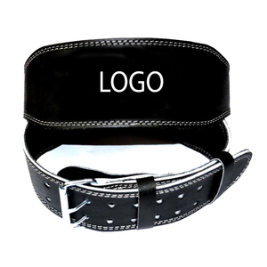 เข็มขัดยกน้ำหนักหนังแท้สำหรับทุกเพศอุปกรณ์ฟิตเนสหนังแท้ - Product Image 3