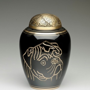 Suministros funerarios, urna de perro, Brassworld, India - Product Image 2