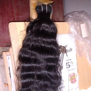 Couture de cheveux naturels bruts non traités. Temple indien du sud cheveux humains de l'inde - Product Image 4