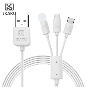 2020 Laagste Prijs 3 In 1 Tpe Micro Usb Charger Kabel Type C Pin8 I5 Kabel Voor Alle Mobiele Telefoon