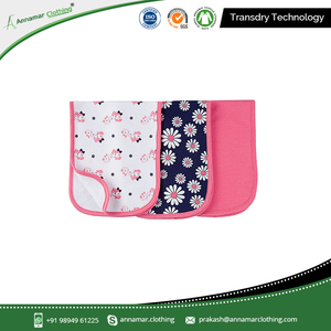 OEM Wholesale Price 100% Cotton High Quality New Design Baby Burp Cloth - Product Image 4