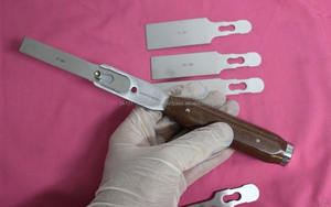 Hibbs เครื่องเจาะกระดูกรุ่น Osteotomes,เครื่องมือสำหรับการผ่าตัดกระดูกขนาด9นิ้วตรง22มม. - Product Image 6