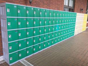 ABS Plastic Pay Coin Operated Lock Locker Cabinet - Product Image 5