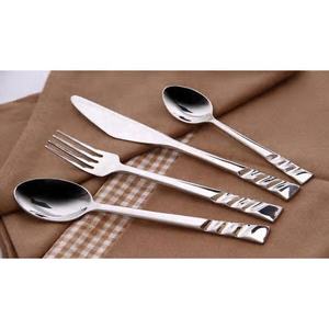 Ensemble de couverts de table pour événements, couverts de restaurant argentés, fourchette et cuillère en acier inoxydable avec couteau, ensemble de couverts de table convertibles - Product Image 2