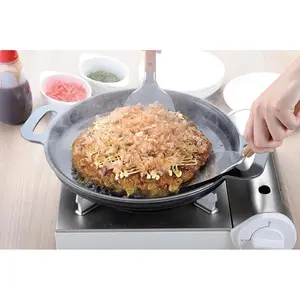 Silicone baked paint kitchen non-stick cookware iron plate from japan