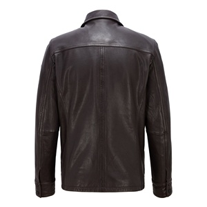 Moto femme en cuir véritable veste confectionnée par des commerçants d'ailes - Product Image 6