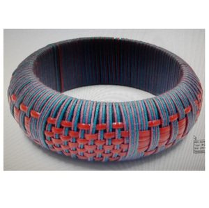 Pulsera de yute pulido para niñas, brazalete moderno 100% natural hecho a mano, de la mejor calidad, a bajo precio - Product Image 3