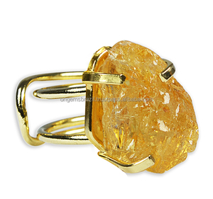 Anillos Ajustables de Alambre con Piedras - Product Image 3