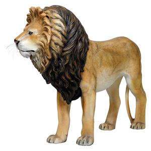 في الهواء الطلق تمثال للتزين الألياف الزجاجية الراتنج تمثال أسد حيوان - Product Image 4