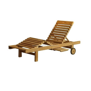 Chaises de jardin en teck pour hôtels et villas - Product Image 1